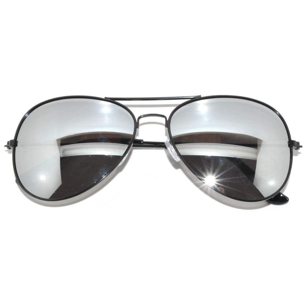 mirror lens aviator sunglasses