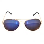 Aviator sunglasses blue lens
