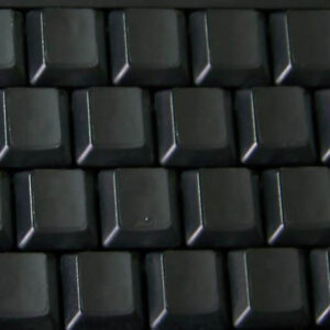 Blank keyboard stickers black to cover letters on keyboard black