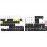 Learning colored keyboard stickers for mac