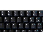 English UK keyboard sticker with additional key for keyboard computer laptop black