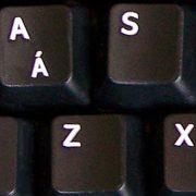 English UK letters for keyboard black