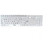 English us large bold letters keyboard sticker white