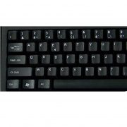 French Azerty Black letters for keyboard