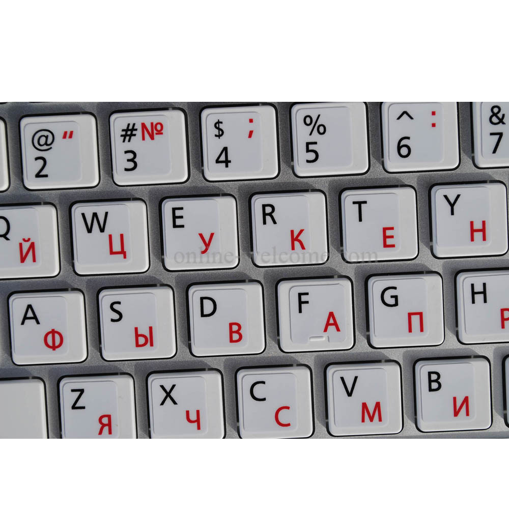 Компьютерная клавиатура раскладка русская и английская