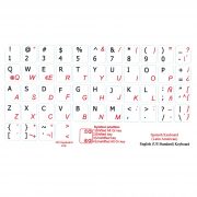 Spanish Latin American -English keyboard labels white buy online