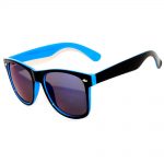 Sunglasses Two Tone Mirror Blue Lens (12 PCS)