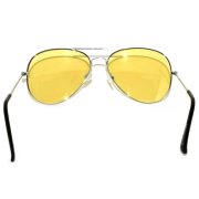 Aviator yellow lens sunglasses silver frame buy online