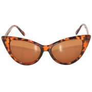 Cat eye sunglasses leopard