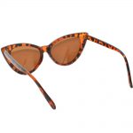 Cat eye sunglasses leopard