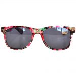 Sunglasses Floral Red Smoke Lens