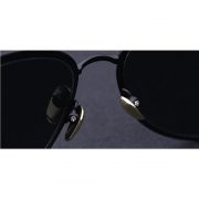 Sunglasses 86019 C2 Women's Metal Fashion Silver Frame Silver Mirror Lens One Pair