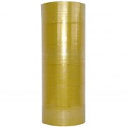 Packing Tape, 4"(90 mm) x 99 Yards, 6 Rolls, Transparent