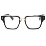 OWL ® 026 C5 Rectangle Eyewear Sunglasses Women's Men's Plastic Black Frame Clear Lens One Pair