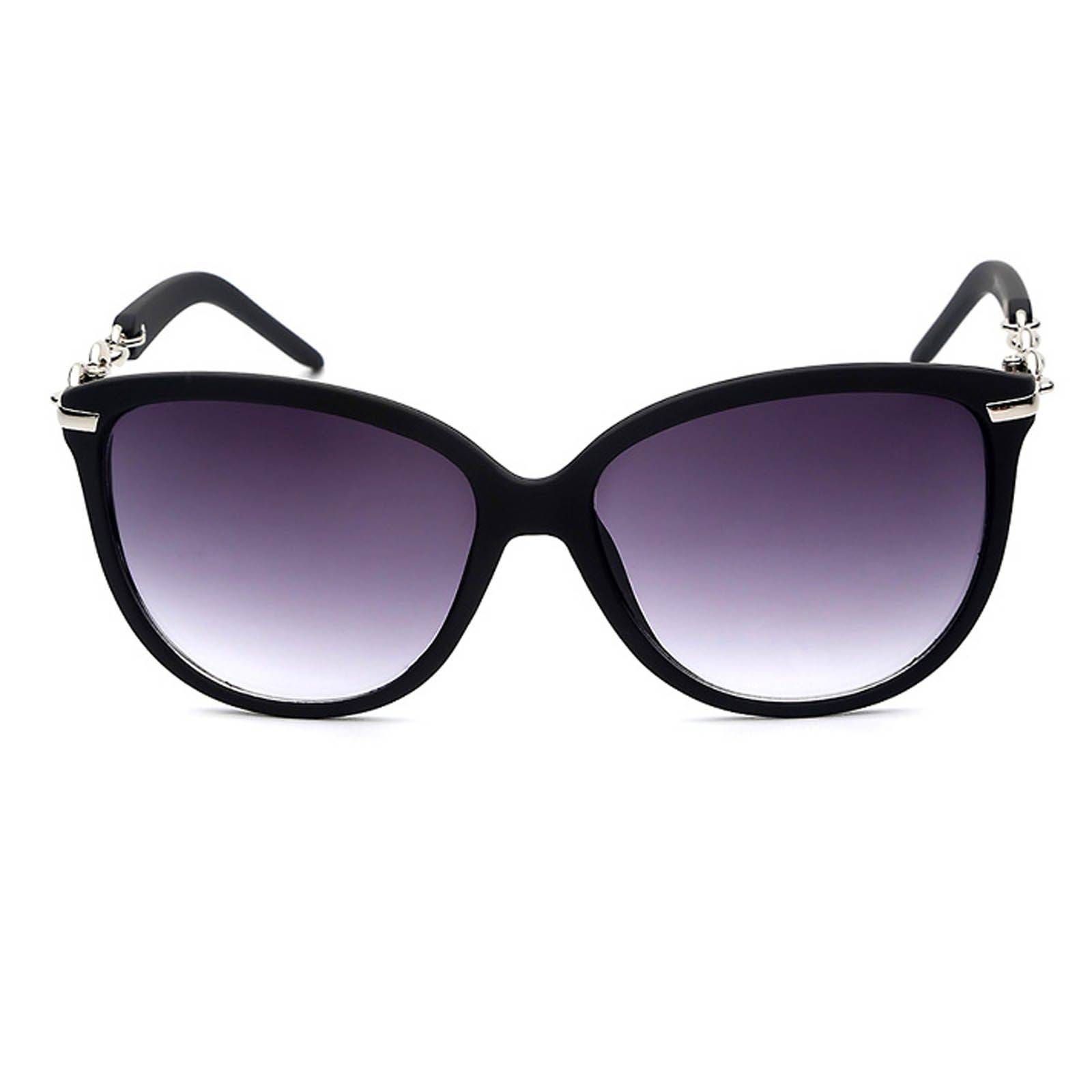 OWL ® 052 C2 Eyewear Sunglasses Women’s Men’s Plastic Black Frame Smoke ...