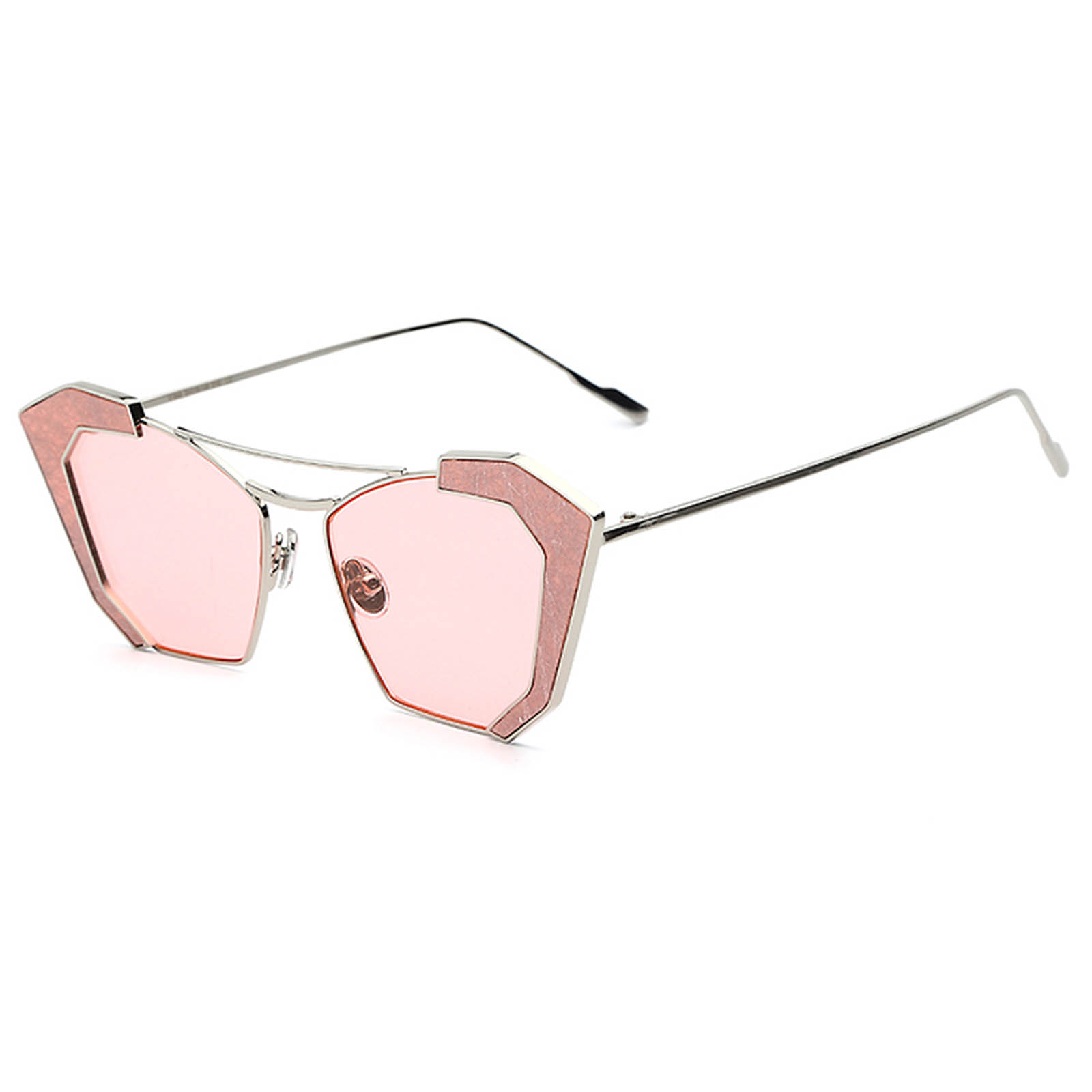 Owl ® 016 Eyewear Sunglasses Womens Mens Metal Colored Frame Colored Lens One Pair Online 5736