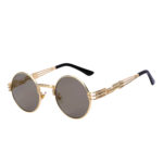 steampunk sunglasses men gold mirror buy online