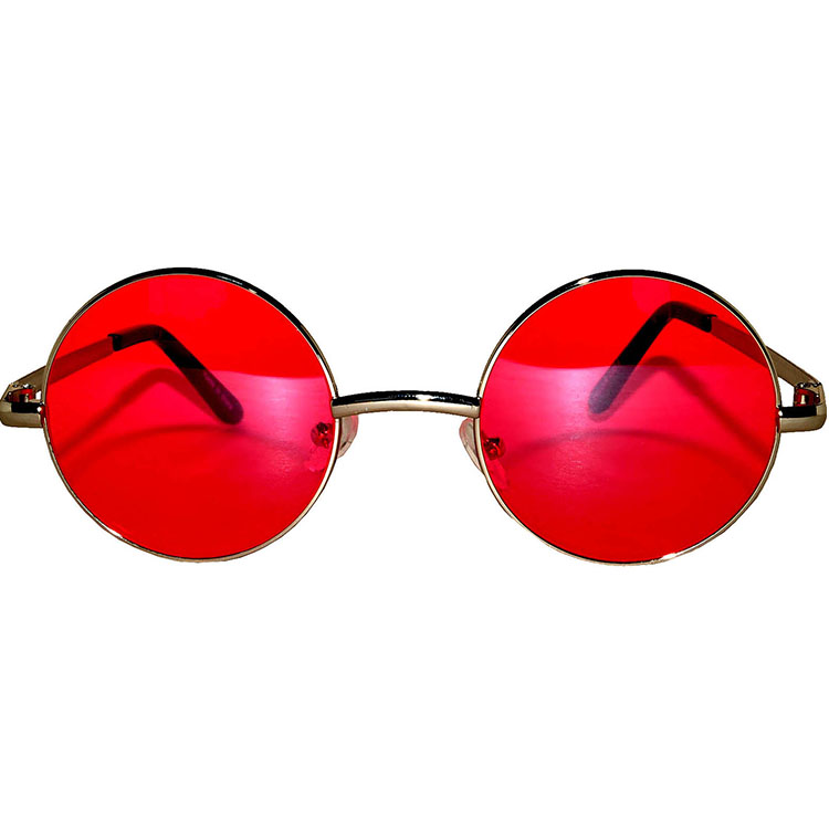 43 mm Round Vintage Tint Lens Sunglasses Metal Frame Smoke Lens RO45V ...